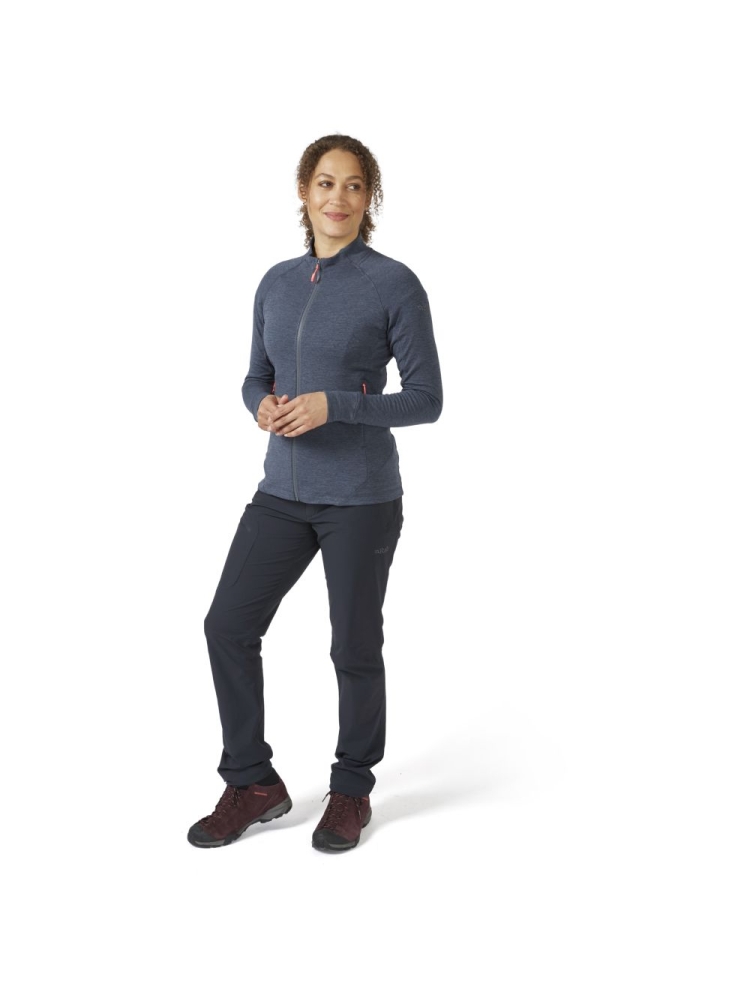 Rab Nexus Jacket Women's Steel QFF-73-STE fleeces en truien online bestellen bij Kathmandu Outdoor & Travel