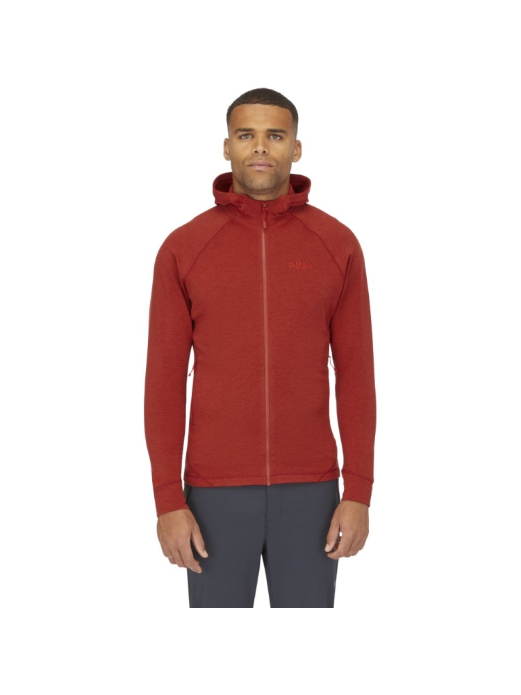 Rab Nexus Hoody Tuscan Red QFF-70-TRD fleeces en truien online bestellen bij Kathmandu Outdoor & Travel