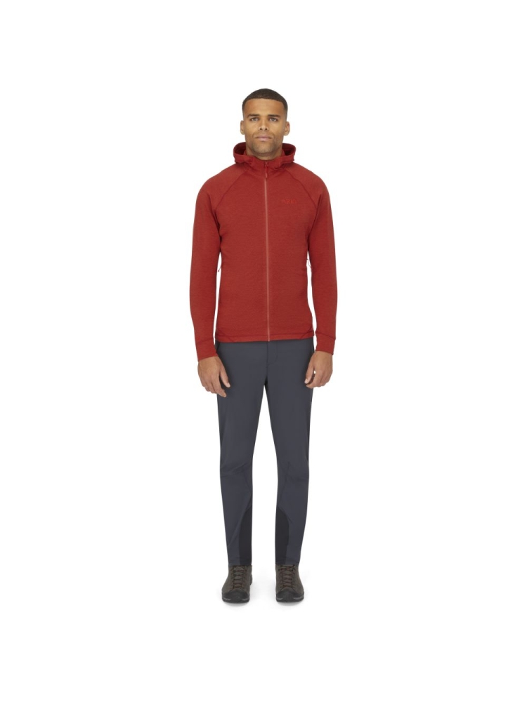 Rab Nexus Hoody Tuscan Red QFF-70-TRD fleeces en truien online bestellen bij Kathmandu Outdoor & Travel