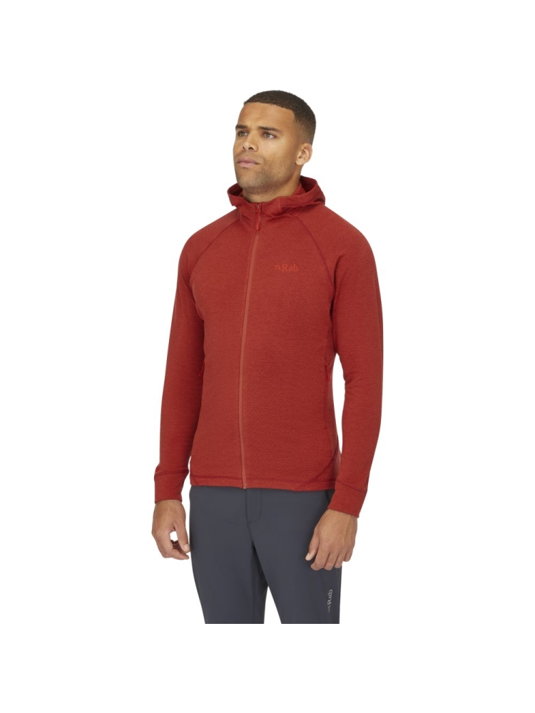 Rab Nexus Hoody Tuscan Red QFF-70-TRD fleeces en truien online bestellen bij Kathmandu Outdoor & Travel
