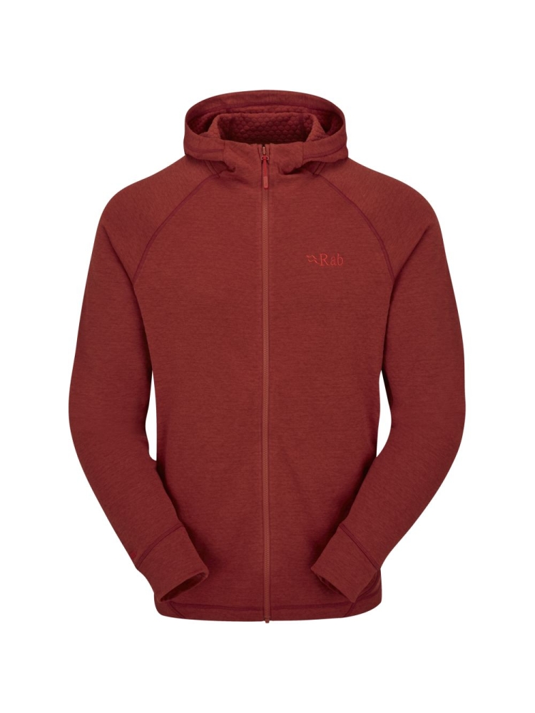 Rab Nexus Hoody Tuscan Red QFF-70-TRD fleeces en truien online bestellen bij Kathmandu Outdoor & Travel