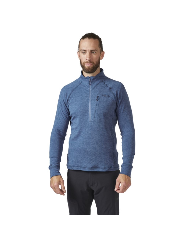 Rab Nexus Pull-On Denim QFF-74-DEN fleeces en truien online bestellen bij Kathmandu Outdoor & Travel
