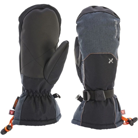 extremities Torres Peak Mitt Grey/Black extremities Torres Peak Mitt Grey/Black