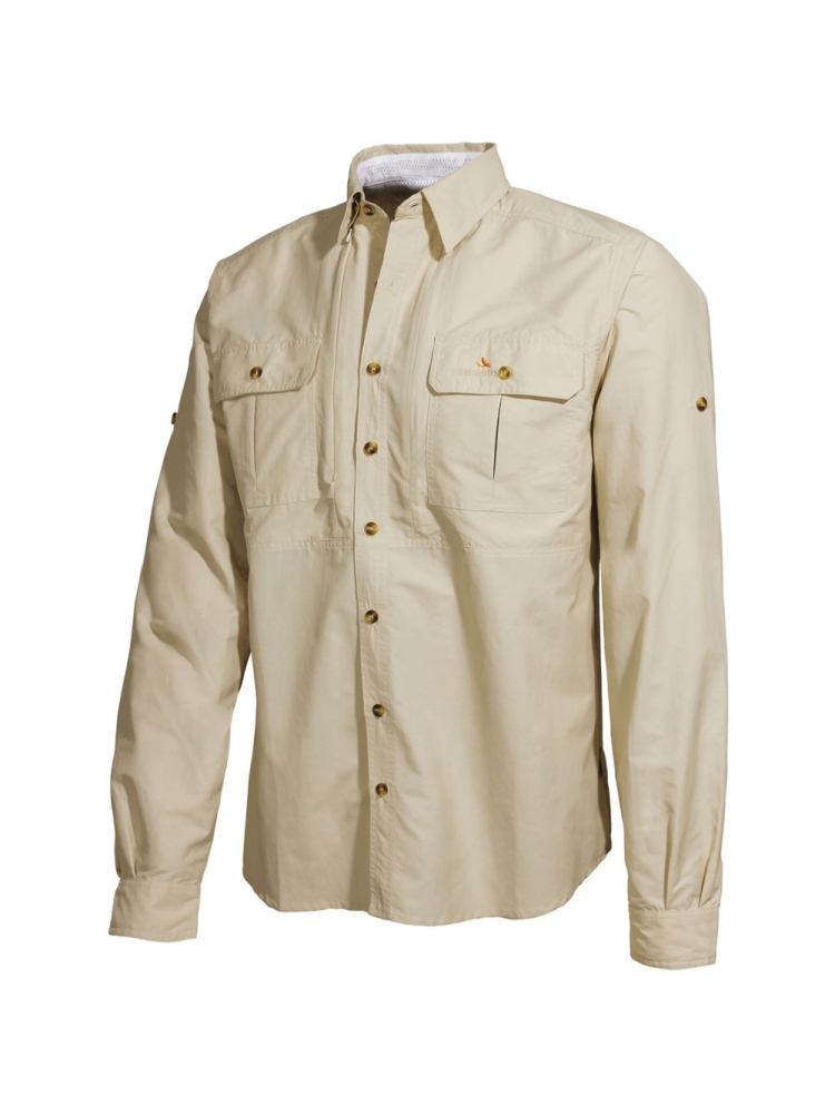 Viavesto Hemd Sr. Eanes Sand sr1434s-Sand shirts en tops online bestellen bij Kathmandu Outdoor & Travel