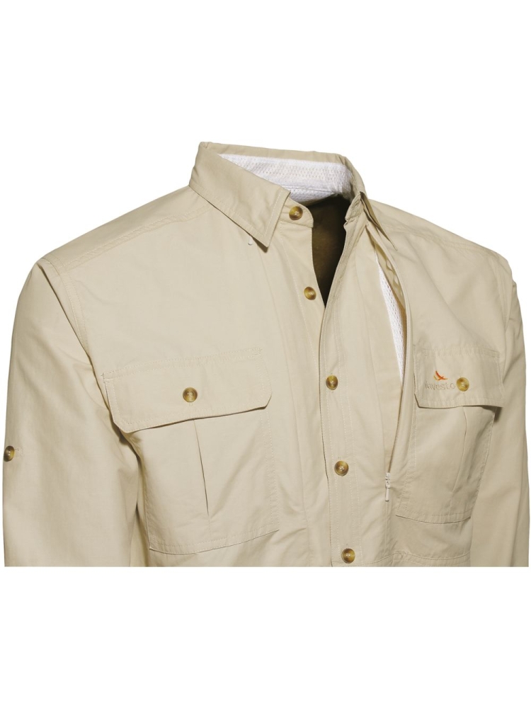 Viavesto Hemd Sr. Eanes Sand sr1434s-Sand shirts en tops online bestellen bij Kathmandu Outdoor & Travel