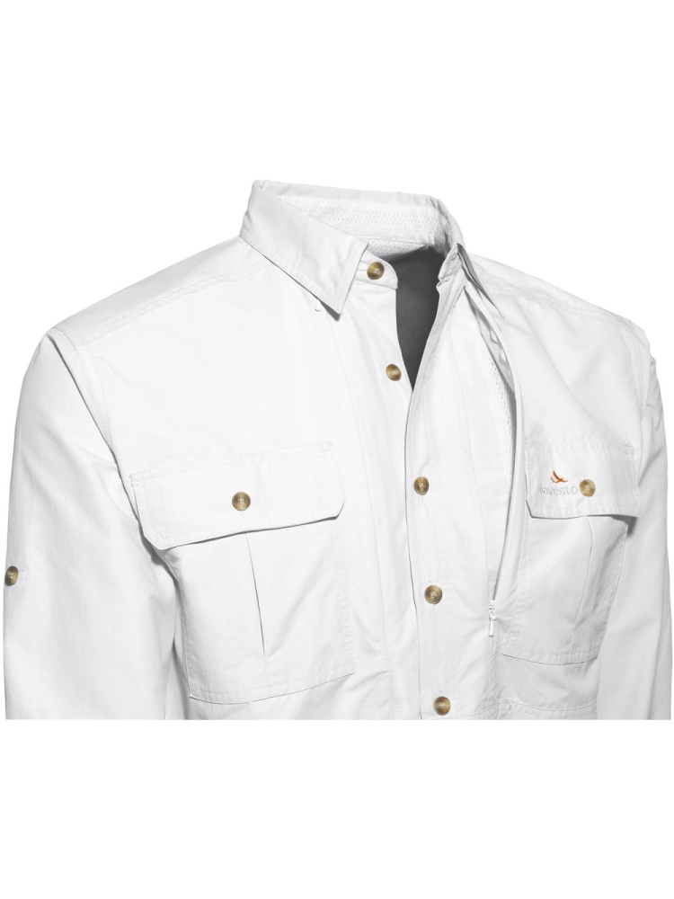 Viavesto Hemd Sr. Eanes Weiß sr1434w-Weiß shirts en tops online bestellen bij Kathmandu Outdoor & Travel