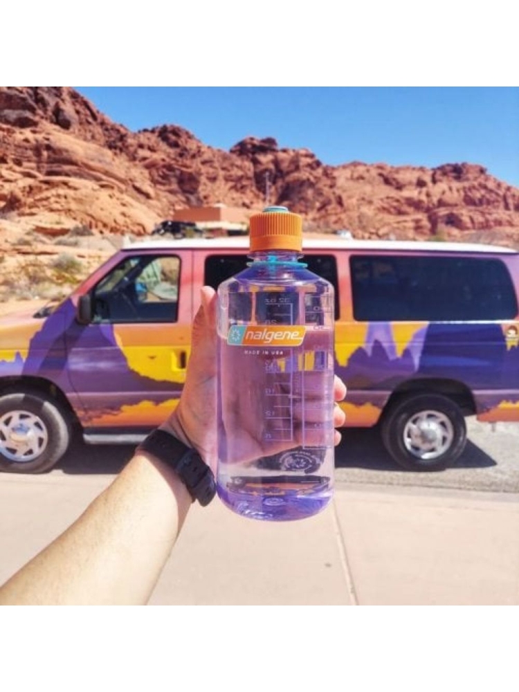 Nalgene Nalgene Narrow-Mouth 1L N2021-0132 drinkflessen en thermosflessen Nalgene Narrow-Mouth 1L Amethyst Sustain N2021-0132 drinkflessen en thermosflessen online bestellen bij Kathmandu Outdoor & Travel