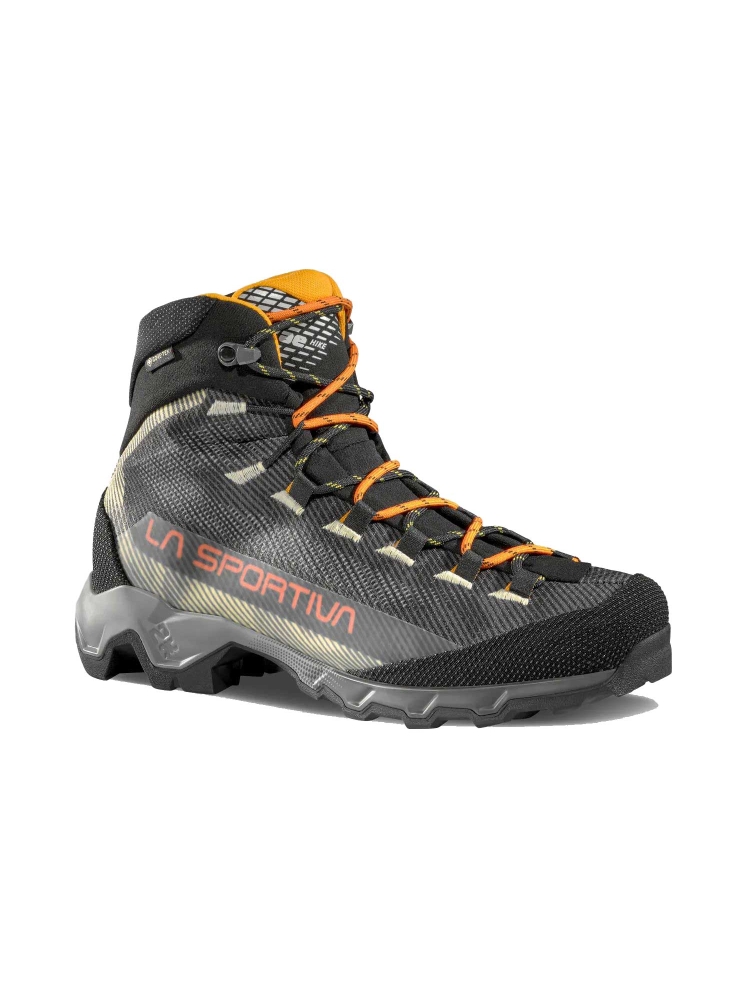 La Sportiva La Sportiva Aequilibrium Hike Gtx G00Y02 wandelschoenen heren La Sportiva Aequilibrium Hike Gtx Carbon/Papaya G00Y02 wandelschoenen heren online bestellen bij Kathmandu Outdoor & Travel