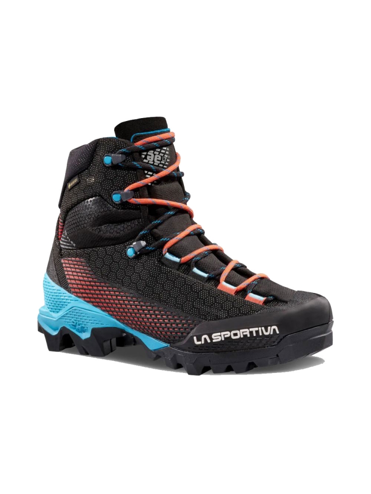 La Sportiva Aequilibrium ST Woman GTX  Black/Hibiscus ZFMS099K00P02 wandelschoenen dames online bestellen bij Kathmandu Outdoor & Travel