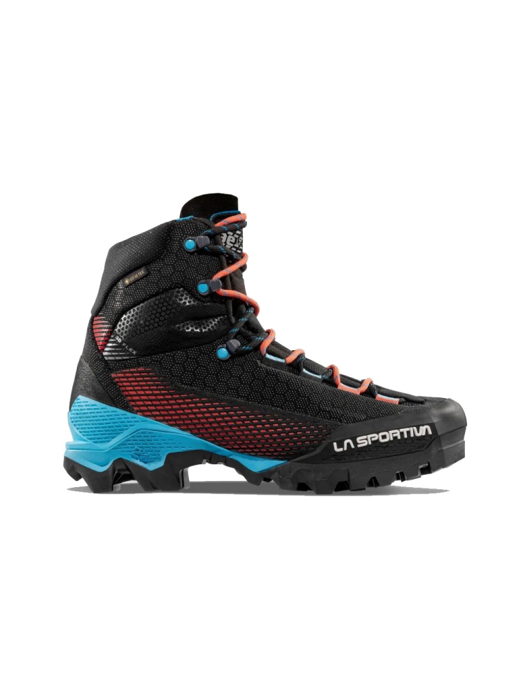 La Sportiva Aequilibrium ST Woman GTX  Black/Hibiscus ZFMS099K00P02 wandelschoenen dames online bestellen bij Kathmandu Outdoor & Travel