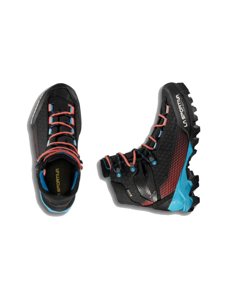 La Sportiva Aequilibrium ST Woman GTX  Black/Hibiscus ZFMS099K00P02 wandelschoenen dames online bestellen bij Kathmandu Outdoor & Travel