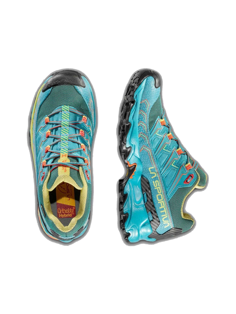 La Sportiva Ultra Raptor II Woman Gtx  Lagoon/Green Banana ZFHS056B38E28 wandelschoenen dames online bestellen bij Kathmandu Outdoor & Travel