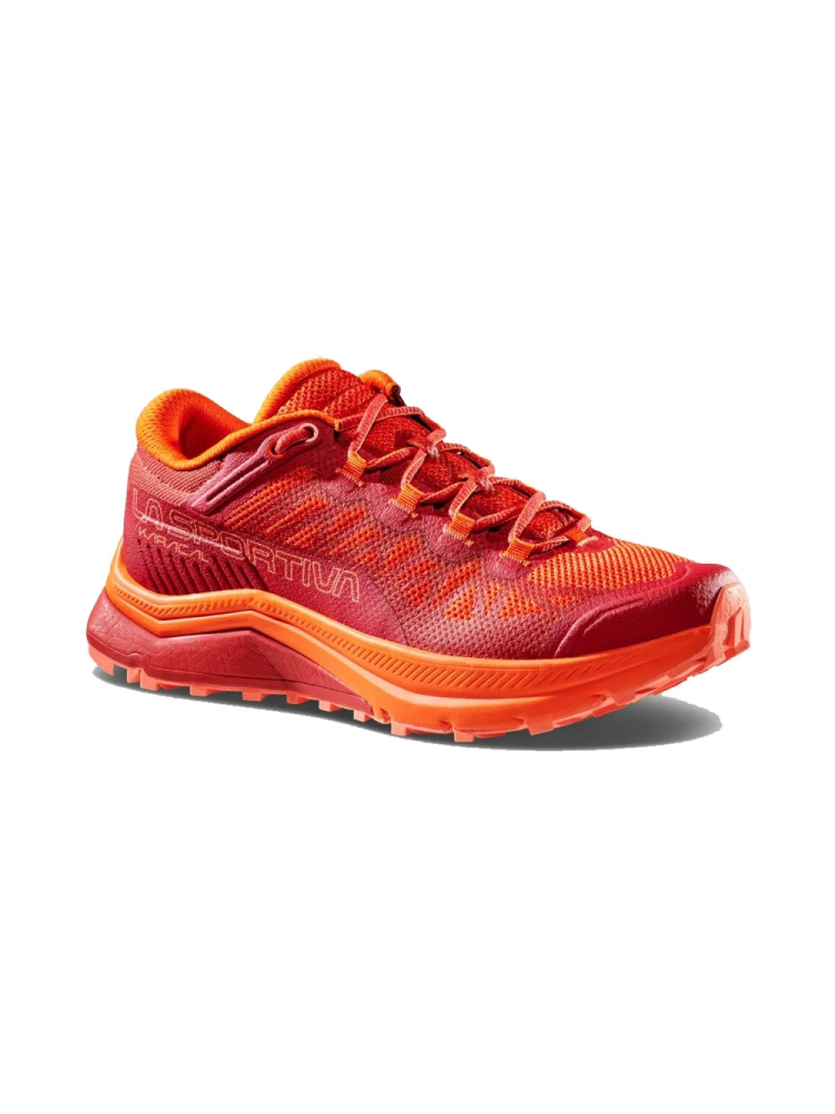 La Sportiva Karacal Woman  Cherry Tomato/Velvet 46V322323 wandelschoenen dames online bestellen bij Kathmandu Outdoor & Travel