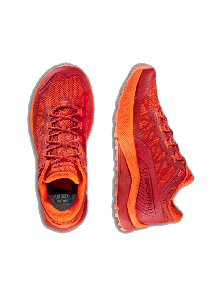 La Sportiva Karacal Woman  Cherry Tomato/Velvet 46V322323 wandelschoenen dames online bestellen bij Kathmandu Outdoor & Travel