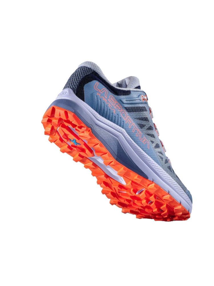 La Sportiva Karacal Woman  Moonlight/Cherry Tomato 46V644322 wandelschoenen dames online bestellen bij Kathmandu Outdoor & Travel