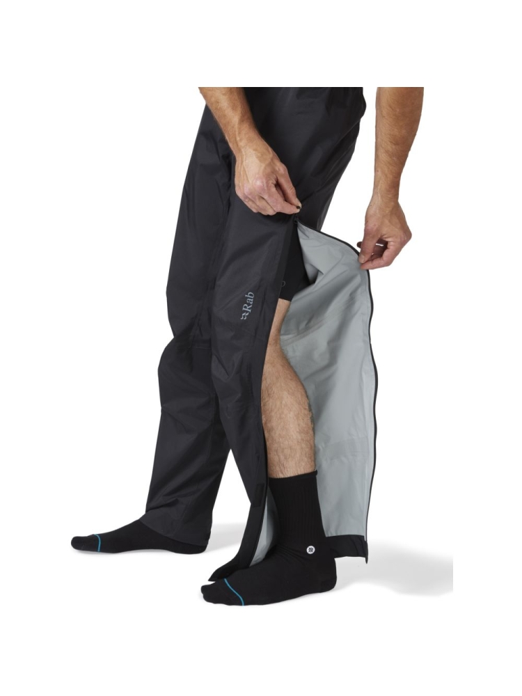 Rab Cinder Downpour Pants Black QWH-71-BLK broeken online bestellen bij Kathmandu Outdoor & Travel