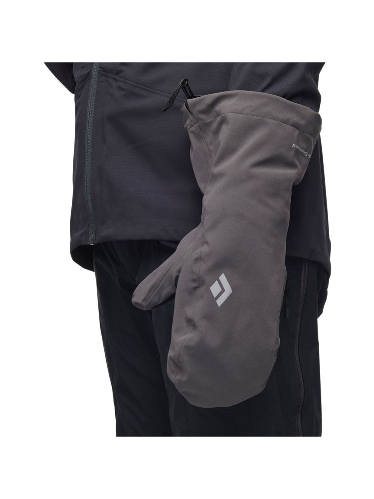Black Diamond Waterproof Overmitts Smoke BD801026-0006 kleding accessoires online bestellen bij Kathmandu Outdoor & Travel