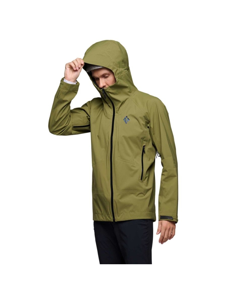 Black Diamond Highline Stretch Shell Crag Green AP742010-3040 jassen online bestellen bij Kathmandu Outdoor & Travel