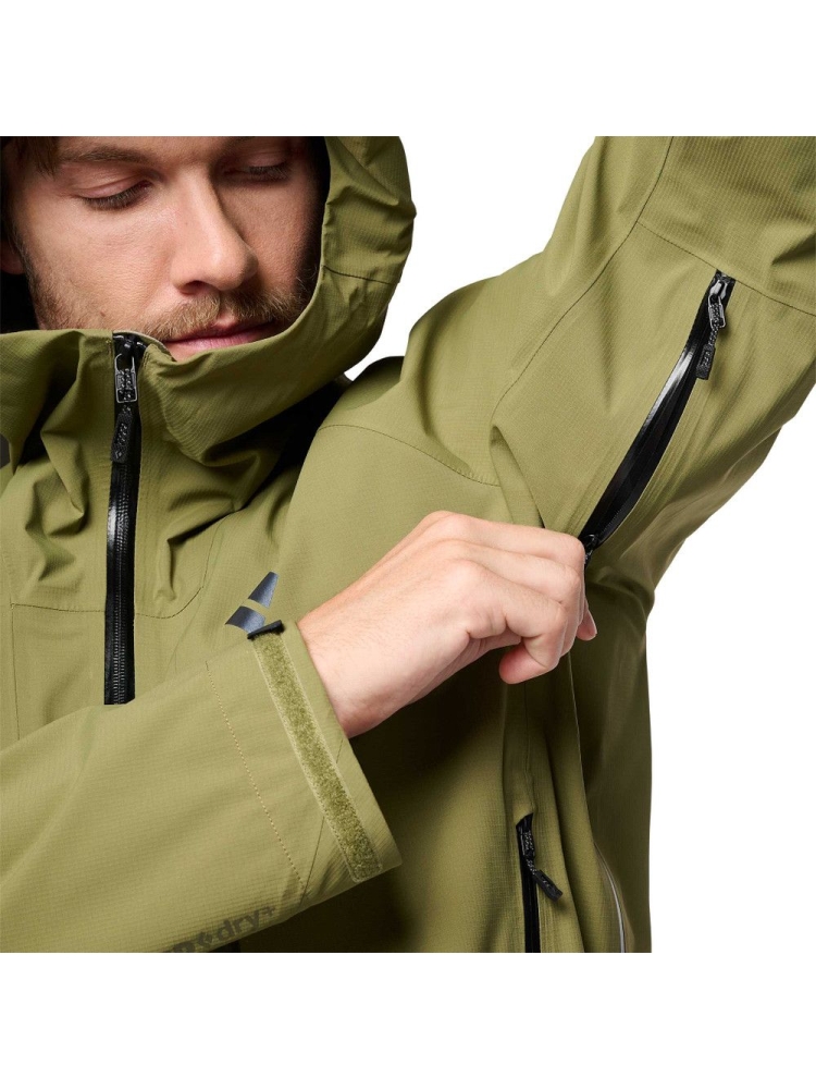Black Diamond Highline Stretch Shell Crag Green AP742010-3040 jassen online bestellen bij Kathmandu Outdoor & Travel
