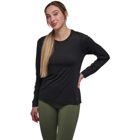 Black Diamond  Lightwire Long Sleeve Tee Women's Black