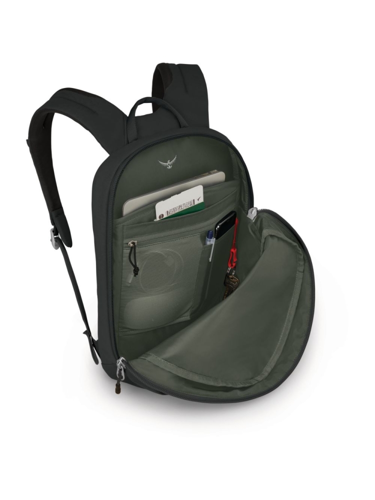 Osprey Arcane Small Day Black 10006188-550 dagrugzakken online bestellen bij Kathmandu Outdoor & Travel