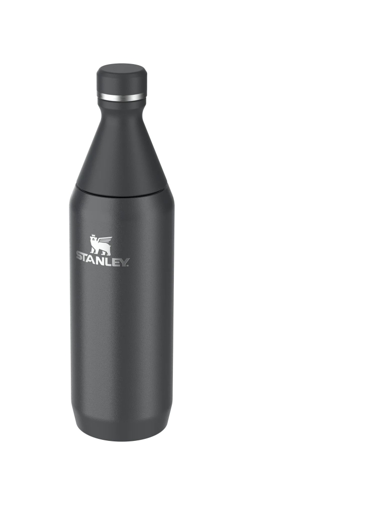 Stanley The All Day Slim Bottle  0,6L Black 10-12069-024 drinkflessen en thermosflessen online bestellen bij Kathmandu Outdoor & Travel