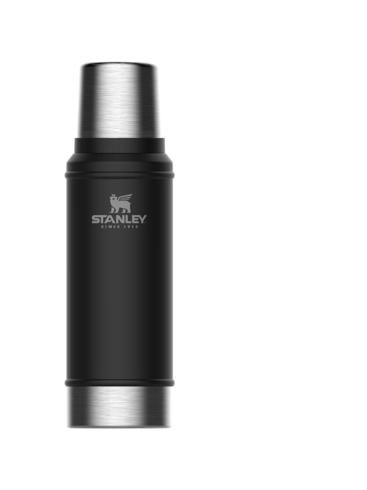 Stanley Stanley The Legendary Classic Bottle 0,75L 10-01612-028 drinkflessen en thermosflessen Stanley The Legendary Classic Bottle 0,75L Matte Black Pebble 10-01612-028 drinkflessen en thermosflessen online bestellen bij Kathmandu Outdoor & Travel