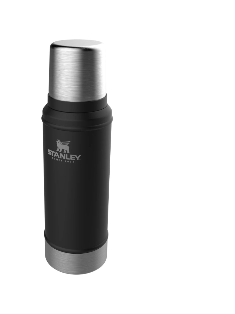 Stanley Stanley The Legendary Classic Bottle 0,75L 10-01612-028 drinkflessen en thermosflessen Stanley The Legendary Classic Bottle 0,75L Matte Black Pebble 10-01612-028 drinkflessen en thermosflessen online bestellen bij Kathmandu Outdoor & Travel