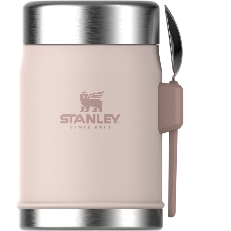 Stanley  The Legendary Food Jar + Spork 0,4L  Rose Quartz  