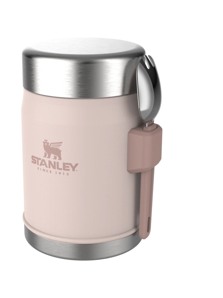 Stanley Stanley The Legendary Food Jar + Spork 0,4L 10-09382-106 drinkflessen en thermosflessen Stanley The Legendary Food Jar + Spork 0,4L Rose Quartz 10-09382-106 drinkflessen en thermosflessen online bestellen bij Kathmandu Outdoor & Travel
