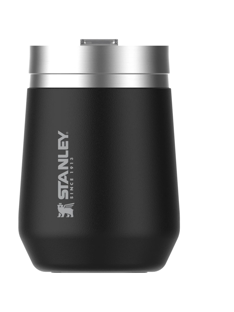 Stanley The Everyday GO Tumbler 0,29L Matte Black Pebble  10-10292-002 drinkflessen en thermosflessen online bestellen bij Kathmandu Outdoor & Travel