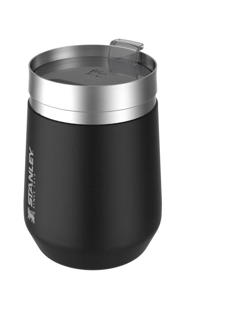 Stanley The Everyday GO Tumbler 0,29L Matte Black Pebble  10-10292-002 drinkflessen en thermosflessen online bestellen bij Kathmandu Outdoor & Travel