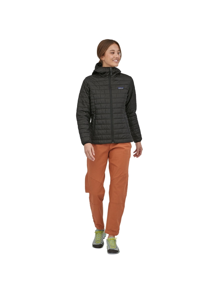 Patagonia Nano Puff Hoody Women's Black 84227-BLK jassen online bestellen bij Kathmandu Outdoor & Travel
