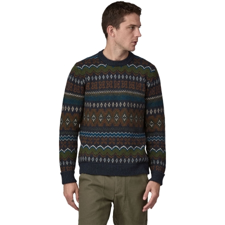 Patagonia  Recycled Wool-Blend Sweater Helmsman: Smolder Blue