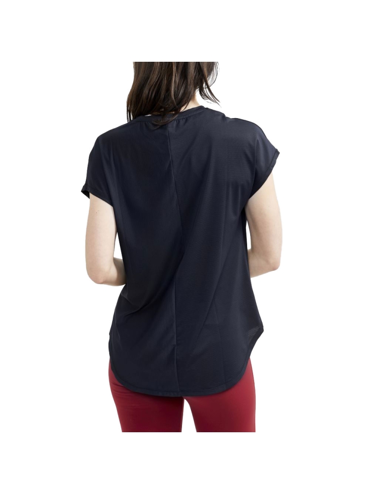 Craft Core Essence SS Tee Women's Black 1911242-999000 shirts en tops online bestellen bij Kathmandu Outdoor & Travel