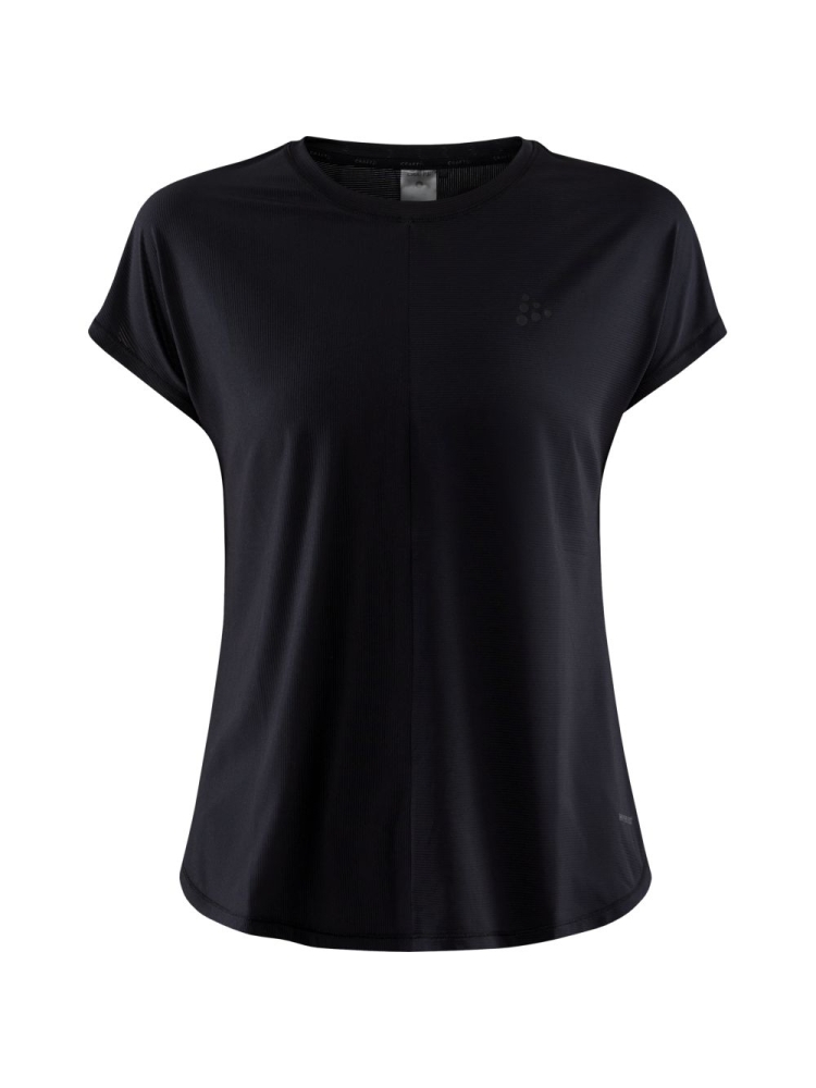 Craft Core Essence SS Tee Women's Black 1911242-999000 shirts en tops online bestellen bij Kathmandu Outdoor & Travel