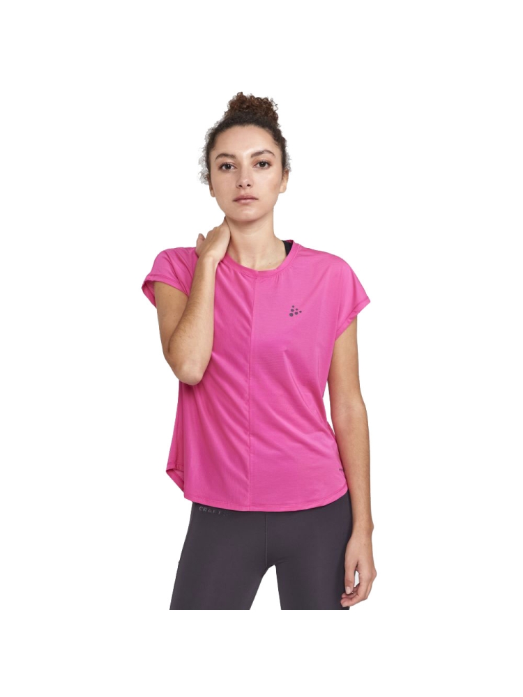 Craft Core Essence SS Tee Women's Metro 1911242-474000 shirts en tops online bestellen bij Kathmandu Outdoor & Travel