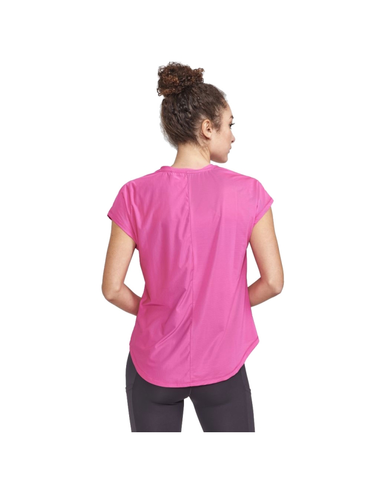 Craft Core Essence SS Tee Women's Metro 1911242-474000 shirts en tops online bestellen bij Kathmandu Outdoor & Travel