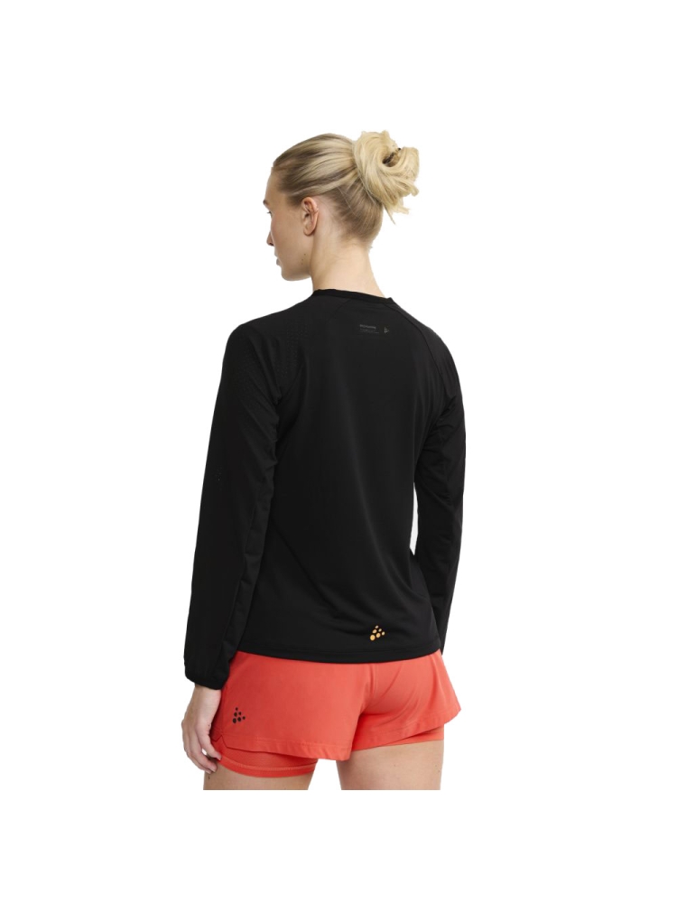 Craft Pro Hypervent LS Wind Top 2 Women's Black 1914594-999000 shirts en tops online bestellen bij Kathmandu Outdoor & Travel