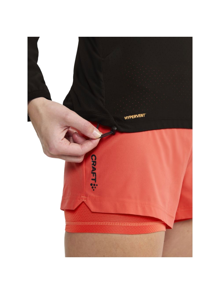 Craft Pro Hypervent LS Wind Top 2 Women's Black 1914594-999000 shirts en tops online bestellen bij Kathmandu Outdoor & Travel