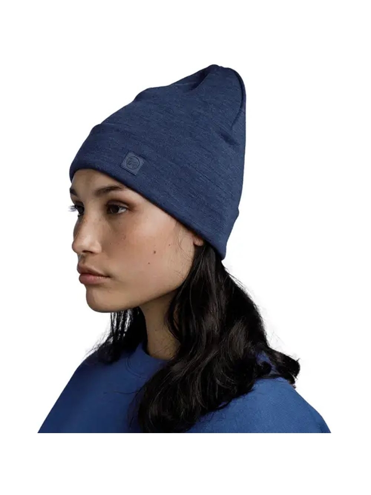 Buff Buff BUFF© Merino Heavyweight Beanie 111170779-Solid Nigh kleding accessoires Buff BUFF© Merino Heavyweight Beanie Solid Night Blue 111170779-Solid Nigh kleding accessoires online bestellen bij Kathmandu Outdoor & Travel