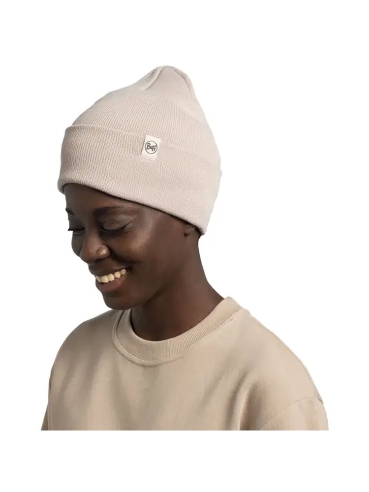 Buff BUFF© Knitted Hat Lilon Birch Gray 134475954-Lilon Birc kleding accessoires online bestellen bij Kathmandu Outdoor & Travel