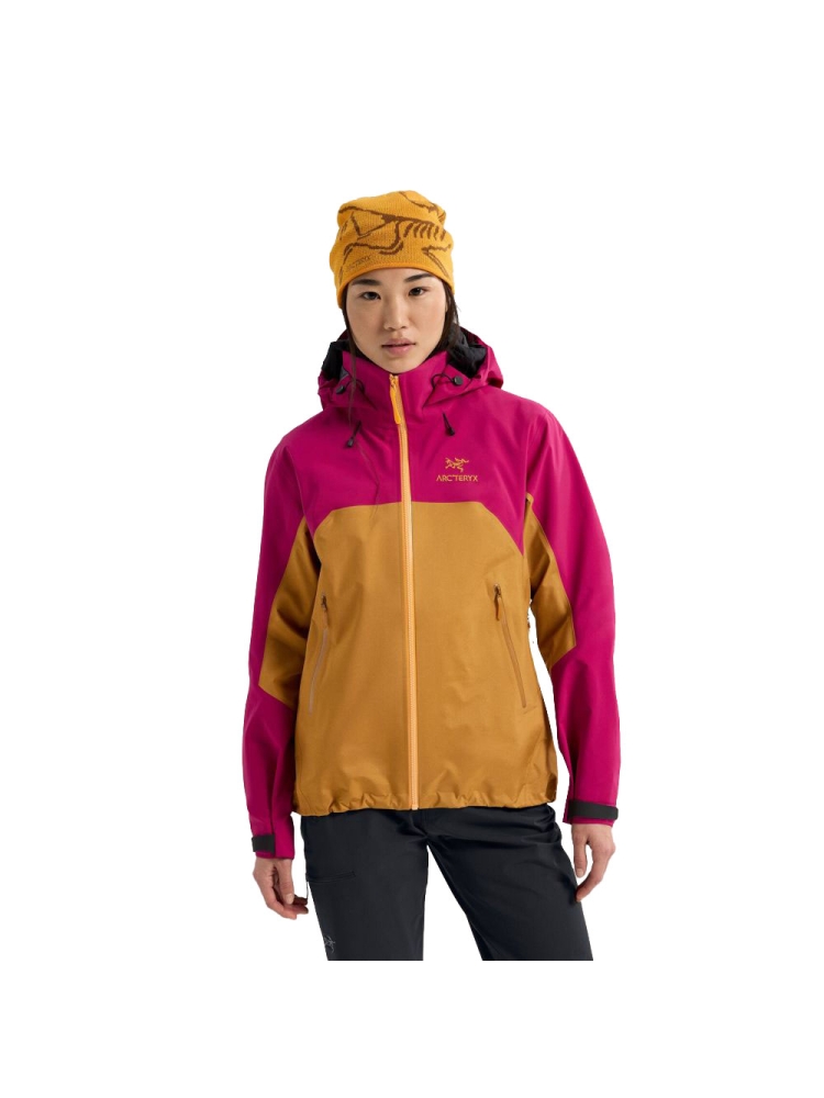 Arc'teryx Beta AR Jacket Women's Yukon/Amaranthus/Edziza 6605-Yukon jassen online bestellen bij Kathmandu Outdoor & Travel