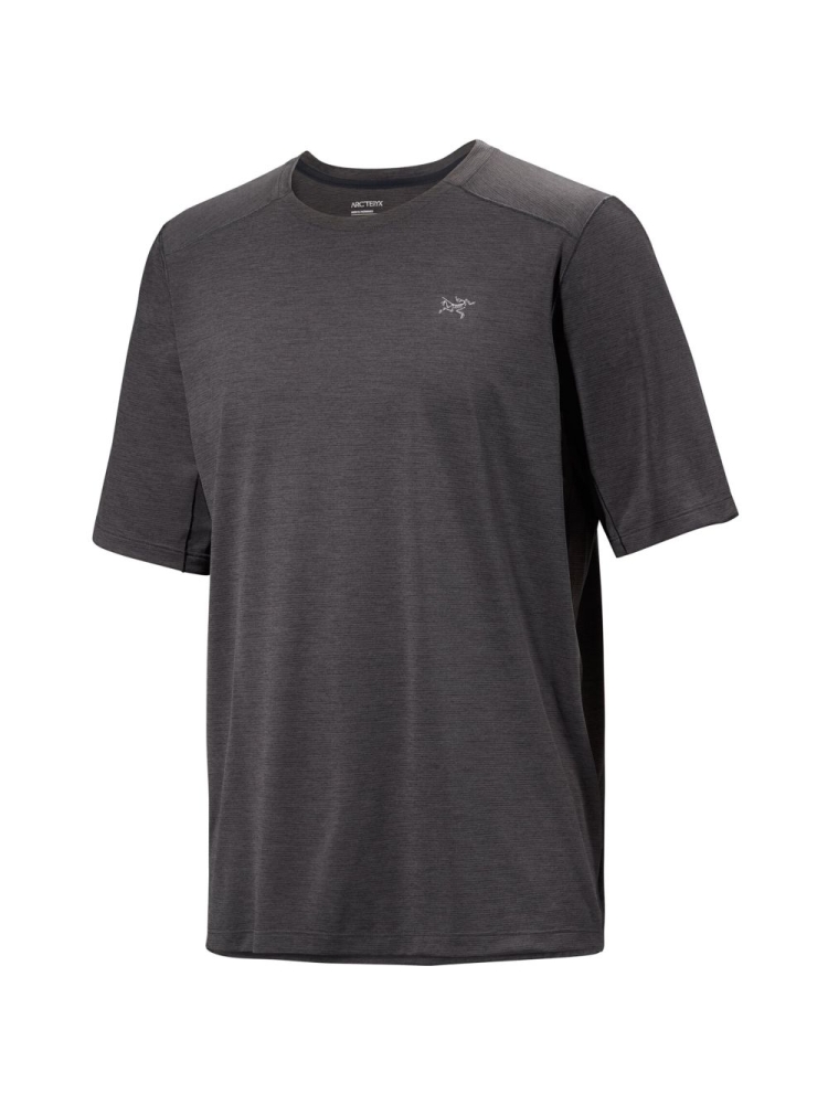 Arc'teryx Cormac Crew SS Black Heather 7664-Black Heather shirts en tops online bestellen bij Kathmandu Outdoor & Travel