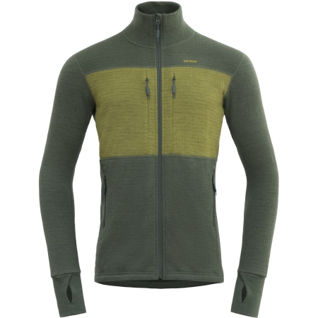 Devold  Egga Grid Merino Jkt Forest/Green
