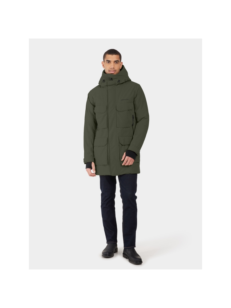 Didriksons Didriksons Drew Usx Parka 8 505778-300 jassen Didriksons Drew Usx Parka 8 Deep Green 505778-300 jassen online bestellen bij Kathmandu Outdoor & Travel