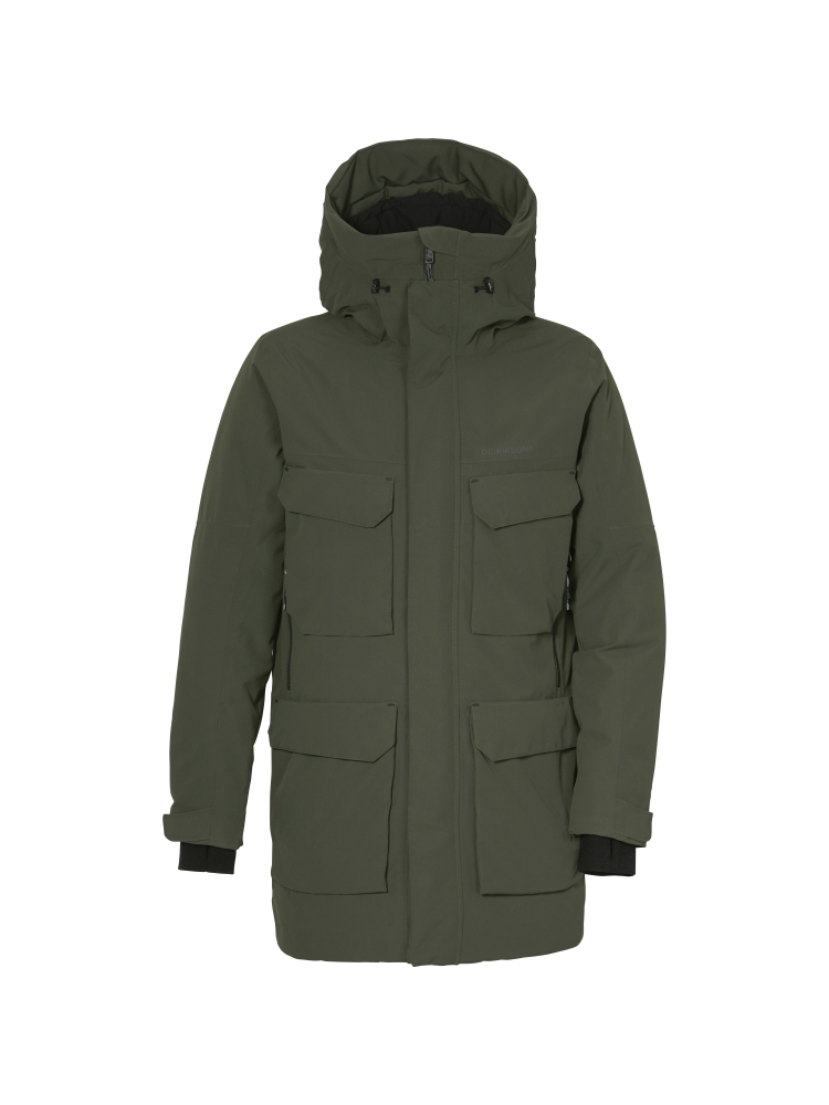 Didriksons Didriksons Drew Usx Parka 8 505778-300 jassen Didriksons Drew Usx Parka 8 Deep Green 505778-300 jassen online bestellen bij Kathmandu Outdoor & Travel