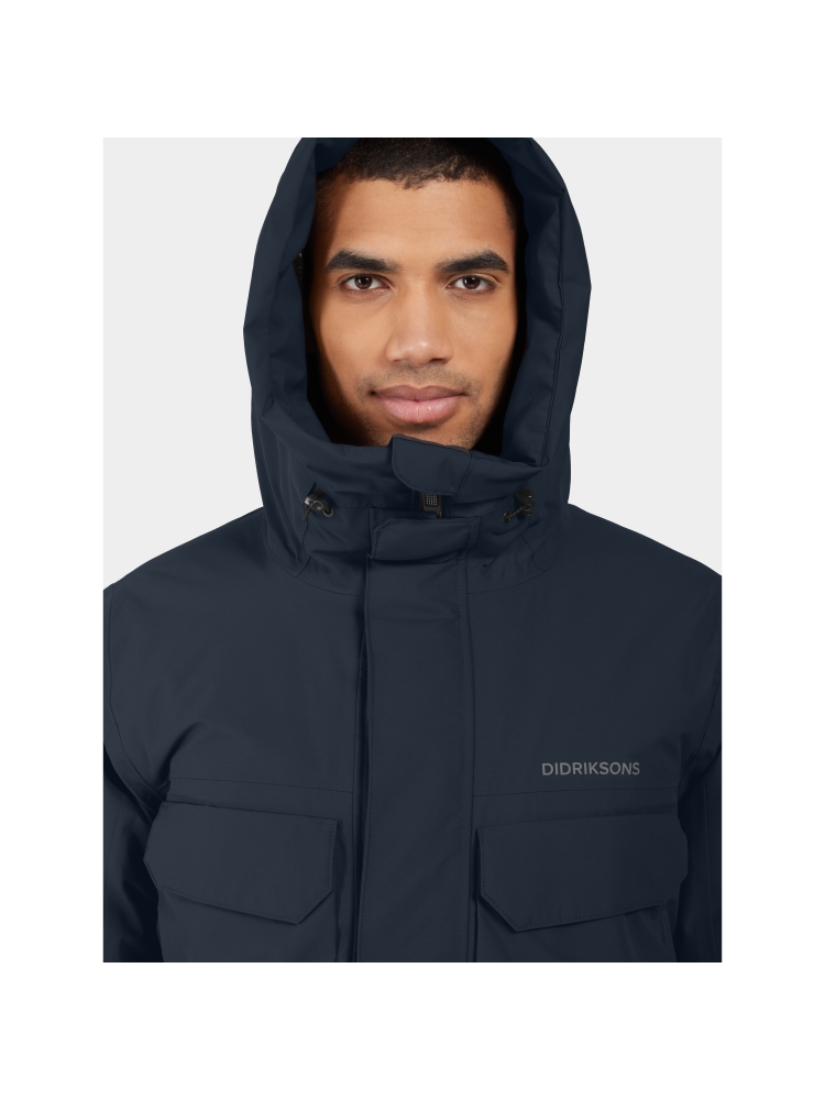 Didriksons Didriksons Drew Usx Parka 8 505778-999 jassen Didriksons Drew Usx Parka 8 Dark Night Blue 505778-999 jassen online bestellen bij Kathmandu Outdoor & Travel
