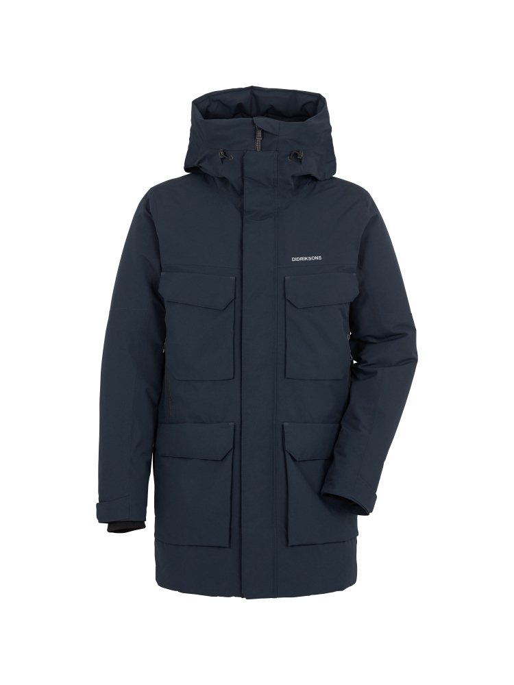 Didriksons Didriksons Drew Usx Parka 8 505778-999 jassen Didriksons Drew Usx Parka 8 Dark Night Blue 505778-999 jassen online bestellen bij Kathmandu Outdoor & Travel
