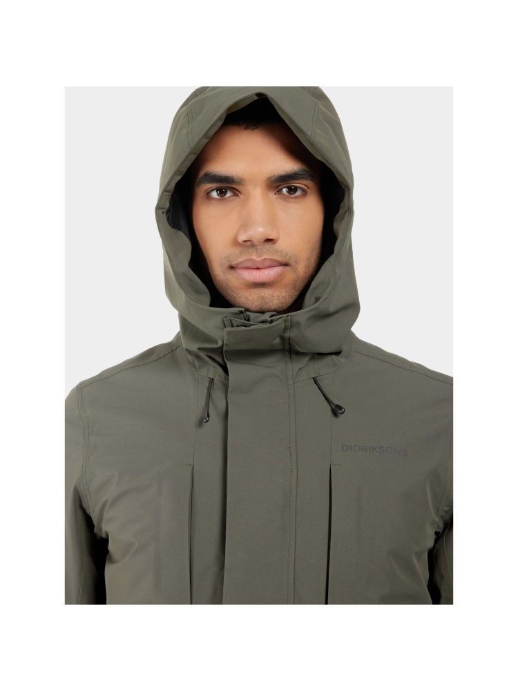 Didriksons Didriksons Falke Usx Parka 505360-300 jassen Didriksons Falke Usx Parka Deep Green 505360-300 jassen online bestellen bij Kathmandu Outdoor & Travel